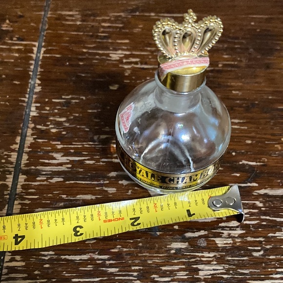 EMPTY fun Collectible small whiskey bottle with crown top - Picture 9 of 9